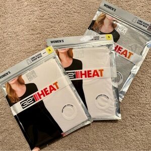 32 Degrees HEAT Women's gray and White Long Sleeve Tops (get all 3)